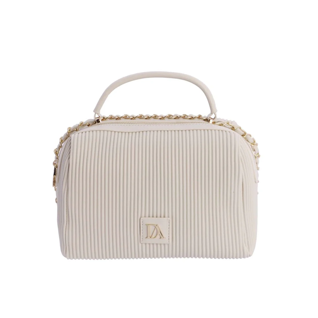 Bolso de Mano con Bandolera Don Algodón Noemi Marfil