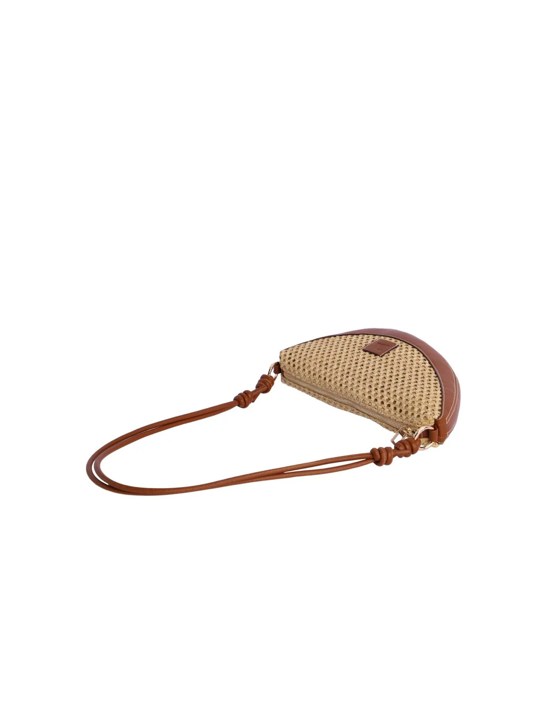 Bandolera Don Algodón Flora color Camel - Imagen 5