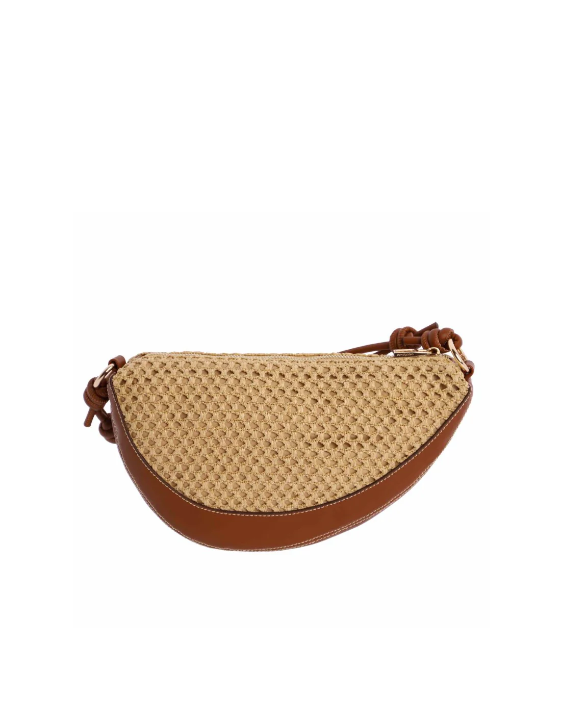 Bandolera Don Algodón Flora color Camel - Imagen 6