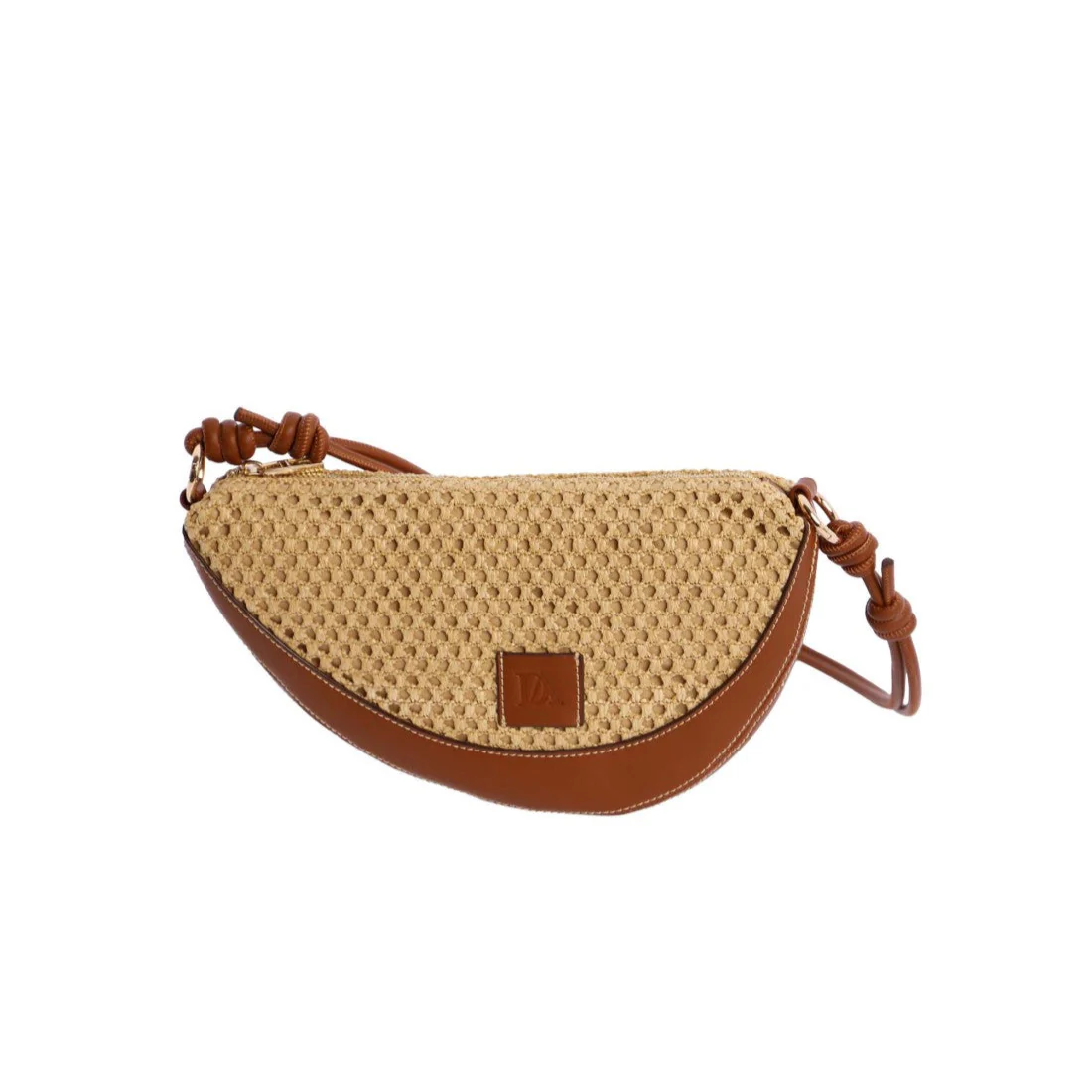 Bandolera Don Algodón Flora color Camel - Imagen 2