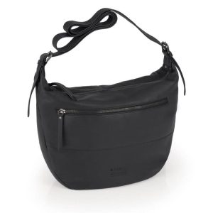 Bolso Bandolera mediano de Piel Gabol Dharma Negro