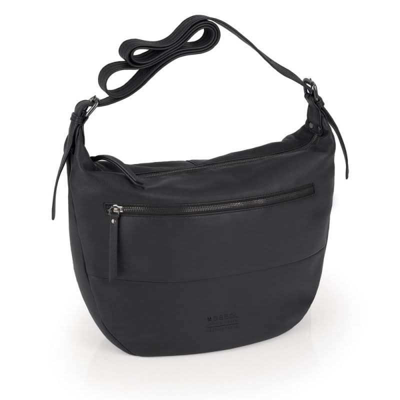 Bolso Bandolera mediano de Piel Gabol Dharma Negro