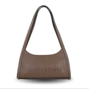 Bolso de hombro Devota & Lomba Ground Marrón