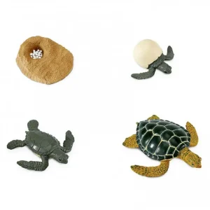 CICLO DE VIDA DE LA TORTUGA MINIATURAS SAFARI