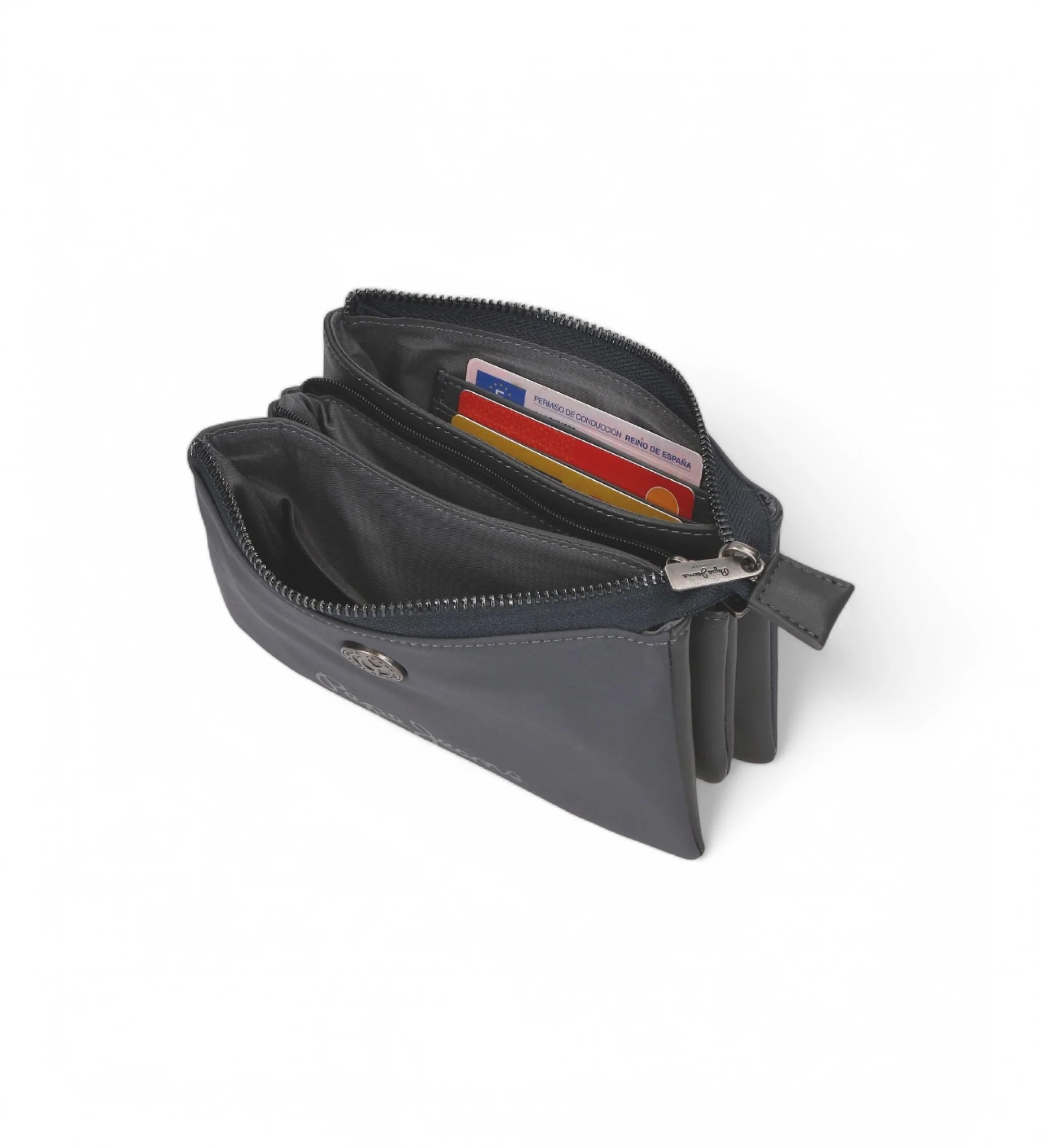 Monedero Pepe Jeans Corin 3C Gris - Imagen 6