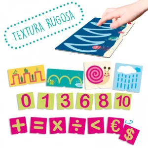 Tacto Fichas de Números y Preescritura Akros