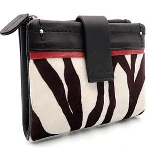 Cartera Billetero Pequeña (12x9cm) de Piel Vacuno Animal Print - Imagen 2