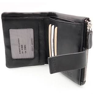 Cartera Billetero Pequeña (12x9cm) de Piel Vacuno Animal Print - Imagen 3