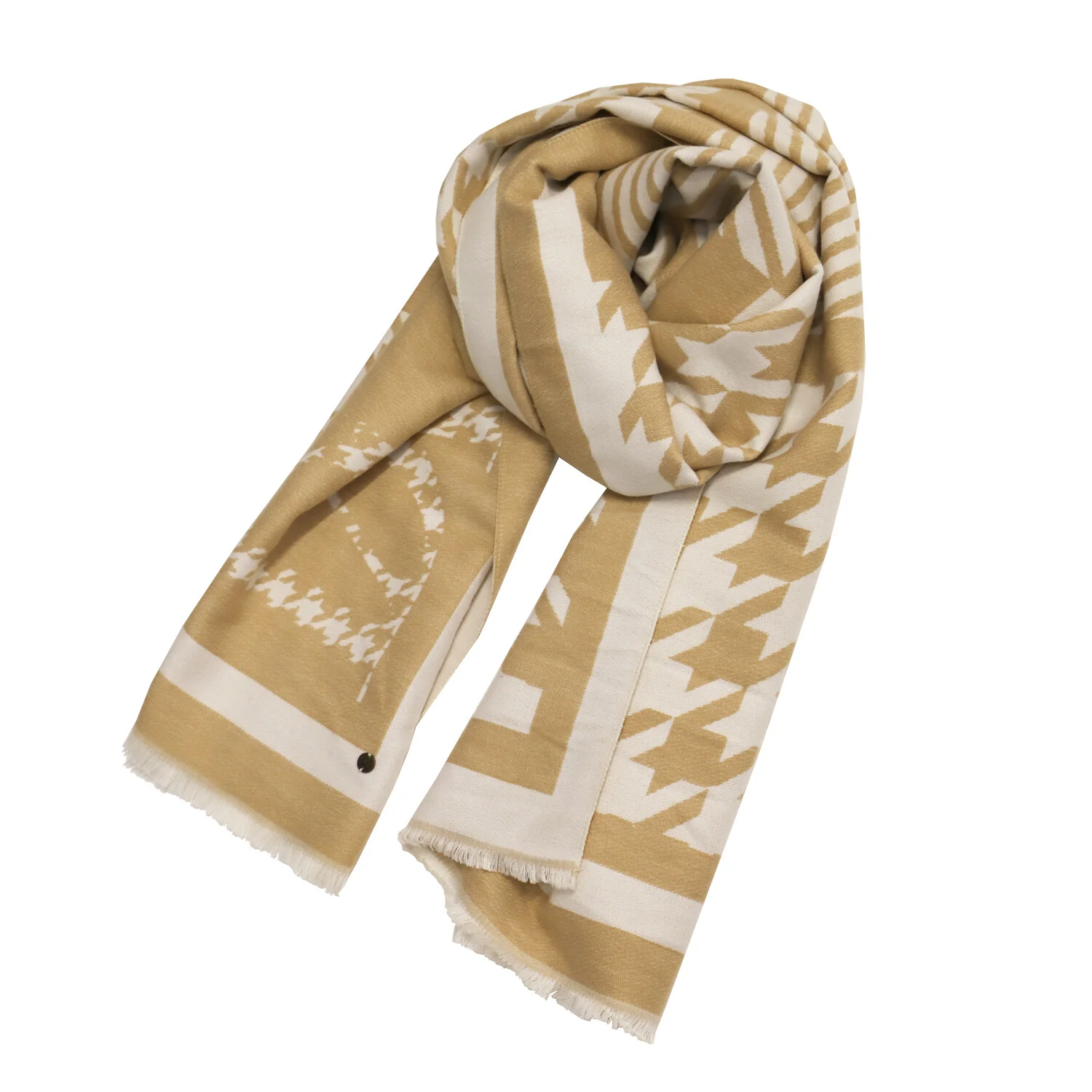 Bufanda Don Algodón Icon Marrón - Imagen 3