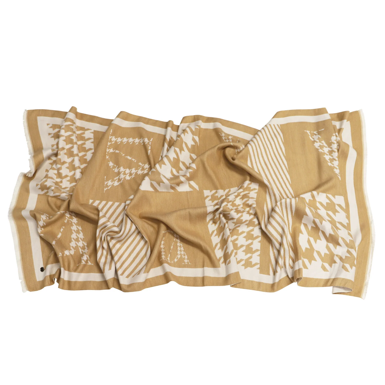 Bufanda Don Algodón Icon Marrón - Imagen 2