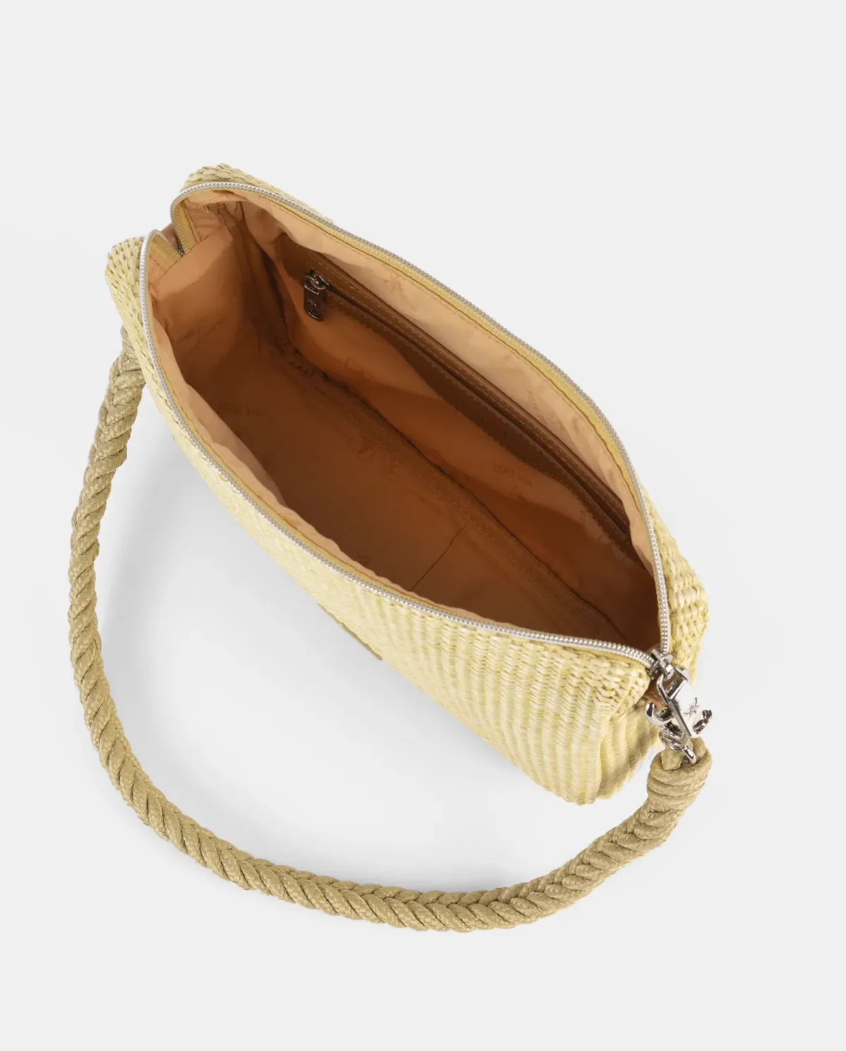 Bolso de Hombro Pepe Moll Sylvie Rafia Lime - Imagen 4