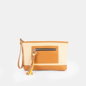 Bolso de Mano con bandolera Pepe Moll Rose Manila Natural