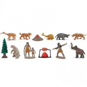 TUBO VIDA DE LA PREHISTORIA MINIATURAS SAFARI