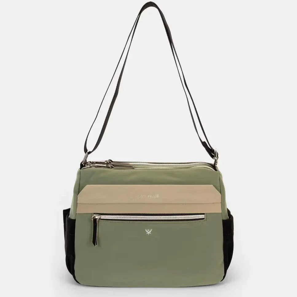 Bandolera Pepe Moll Veronica Tri-Green