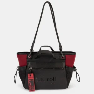 Bolso tote con Bandolera Pepe Moll Sarah Tri-Black