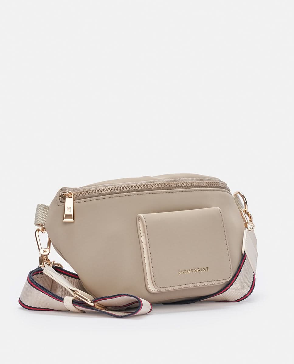 Bandolera con espejo Montsaint Vanity Beige - Imagen 6