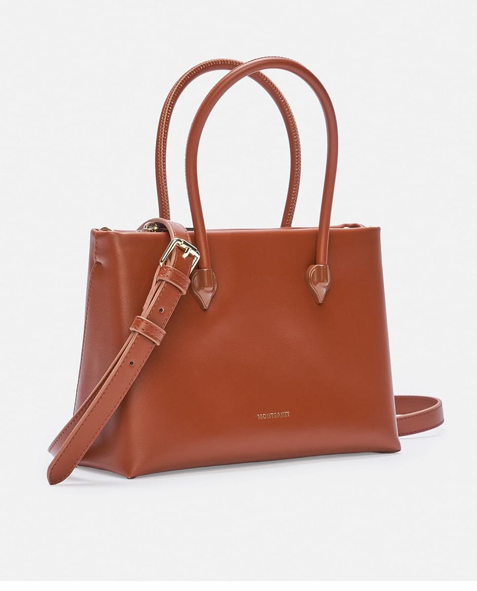Bolso bandolera Montsaint Iconic Camel - Imagen 5